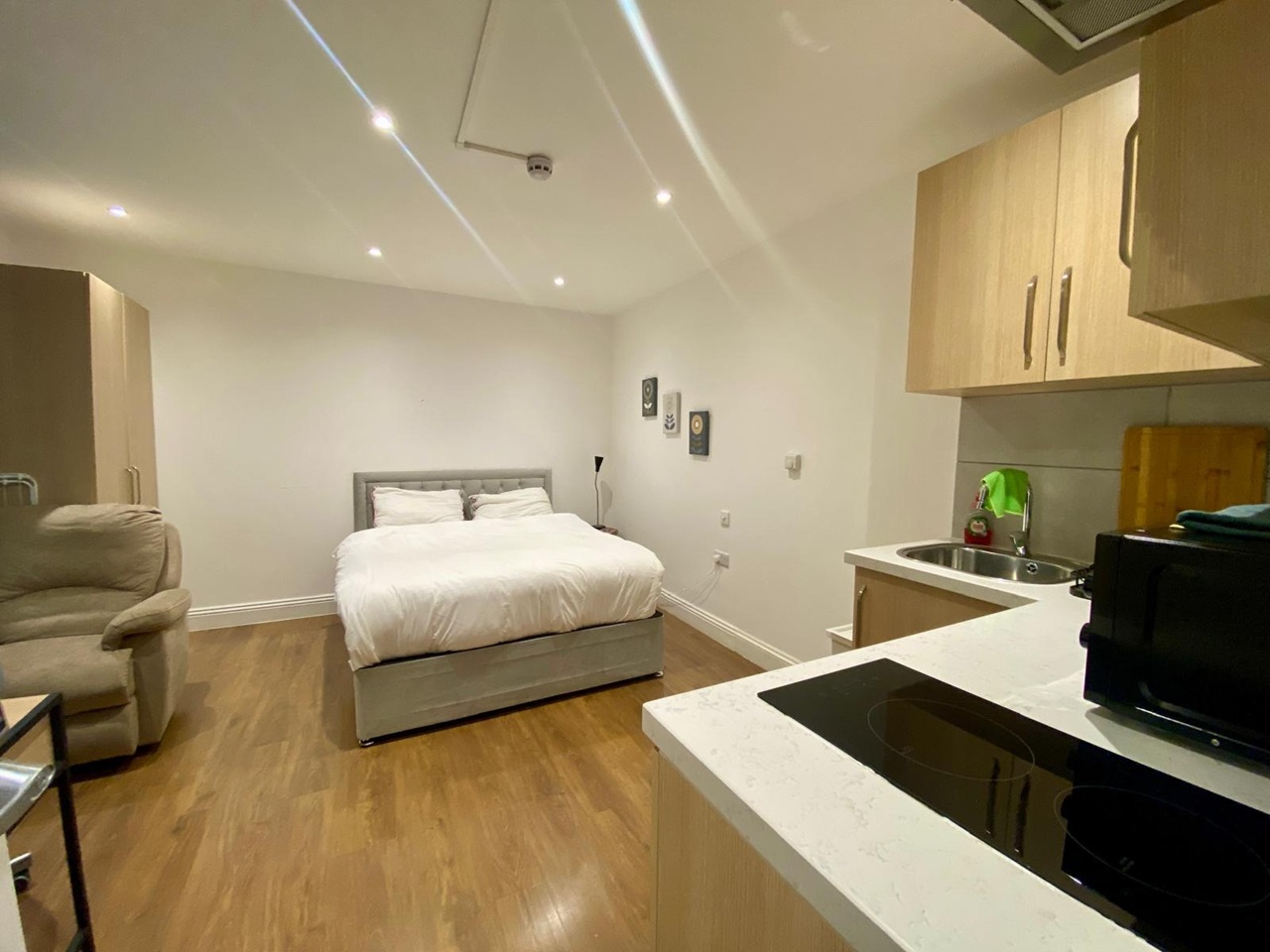 Modern Ground Floor One Bedroom Studio Flat, Carslake Road, SW15